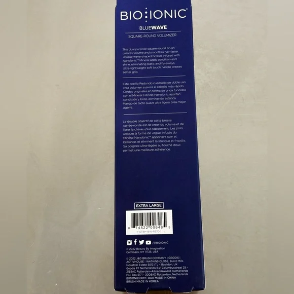 BIO IONIC Bluewave Nanoionic Conditioning Brush 2 inches listed